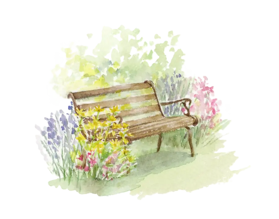 Home gartenbank transparent